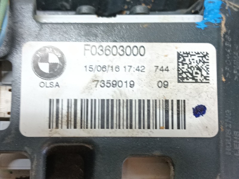 Recambio de piloto trasero izquierdo interior para bmw 1 (f20) 118 i referencia OEM IAM   
