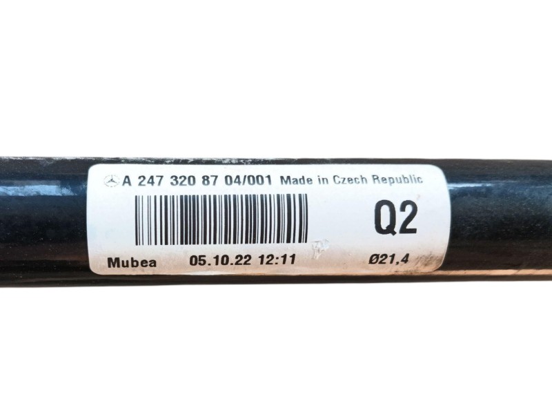 Recambio de barra estabilizadora trasera para mercedes-benz cla (c118) cla 180 (118.384) referencia OEM IAM A2473208704 A2473208