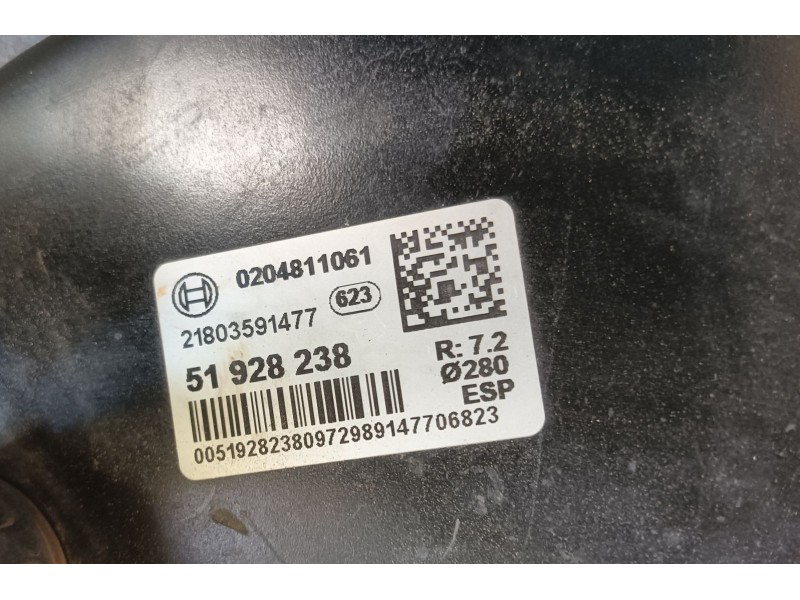 Recambio de servofreno para fiat ducato furgoneta (250_) 140 multijet 2,2 d referencia OEM IAM  0204811061 