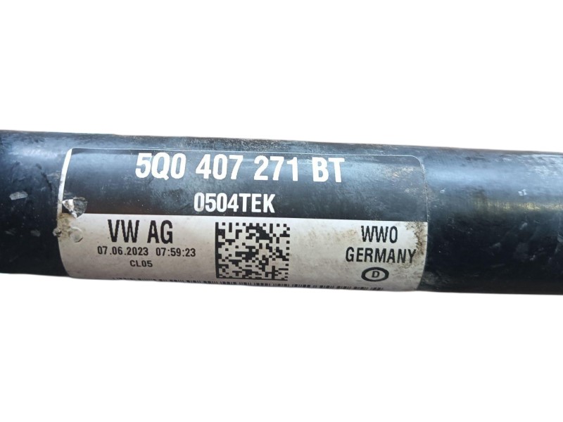 Recambio de transmision delantera izquierda para audi q2 (gab, gag) 35 tfsi referencia OEM IAM 5Q0407271BT 5Q0407271BT 