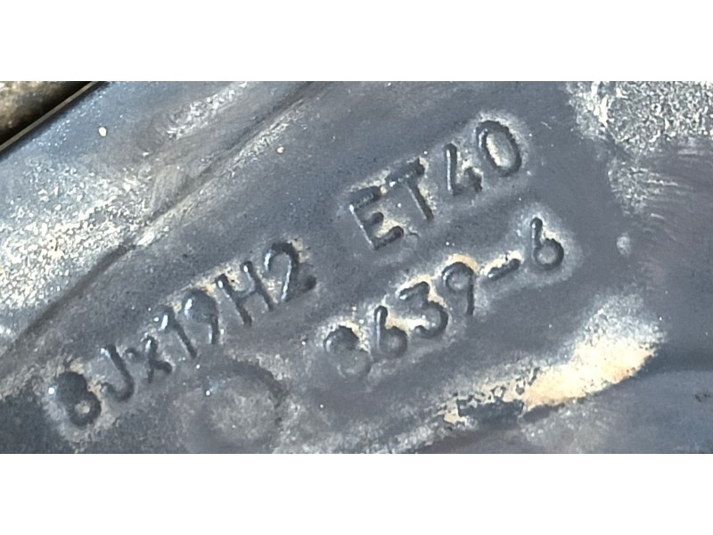 Recambio de llanta para cupra formentor (km7, kmp) 1.5 tsi referencia OEM IAM 5FF601025E ET40 8Jx19