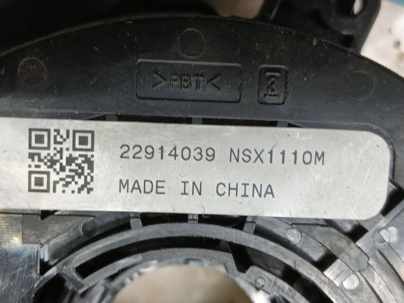 Recambio de anillo airbag para opel meriva b monospace (s10) 1.4 (75) referencia OEM IAM   