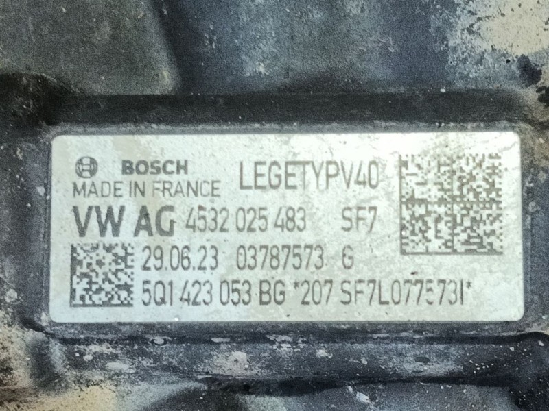 Recambio de cremallera direccion para audi q2 (gab, gag) 35 tfsi referencia OEM IAM 5Q1423056JX  