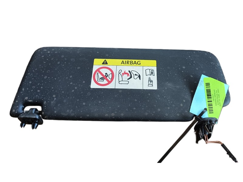 Recambio de parasol derecho para audi q2 (gab, gag) 35 tfsi referencia OEM IAM 8V5857552AL7C0  