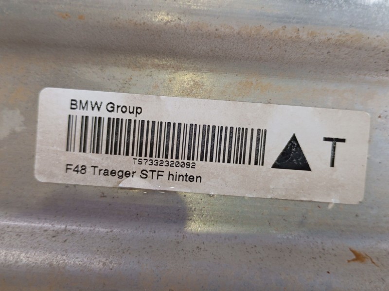 Recambio de refuerzo paragolpes trasero para bmw x1 (f48) sdrive 18 d referencia OEM IAM   