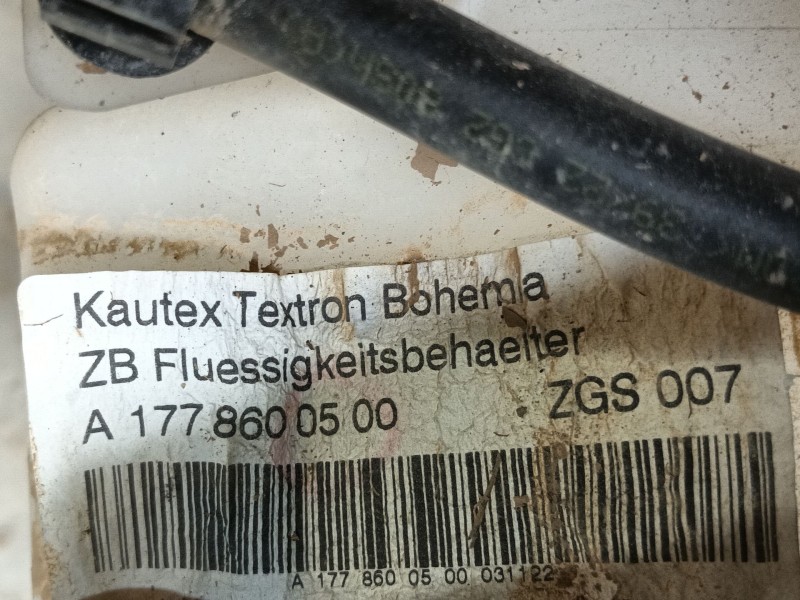 Recambio de deposito limpia para mercedes-benz cla (c118) cla 180 (118.384) referencia OEM IAM   