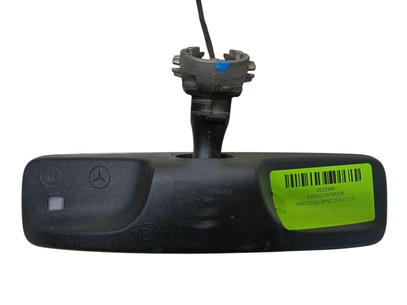 Recambio de espejo interior para mercedes-benz cla (c118) cla 180 (118.384) referencia OEM IAM A17781084059051 9056493 
