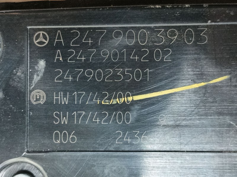 Recambio de mando multifuncion para mercedes-benz cla (c118) cla 180 (118.384) referencia OEM IAM A2479003903 A2479014202 