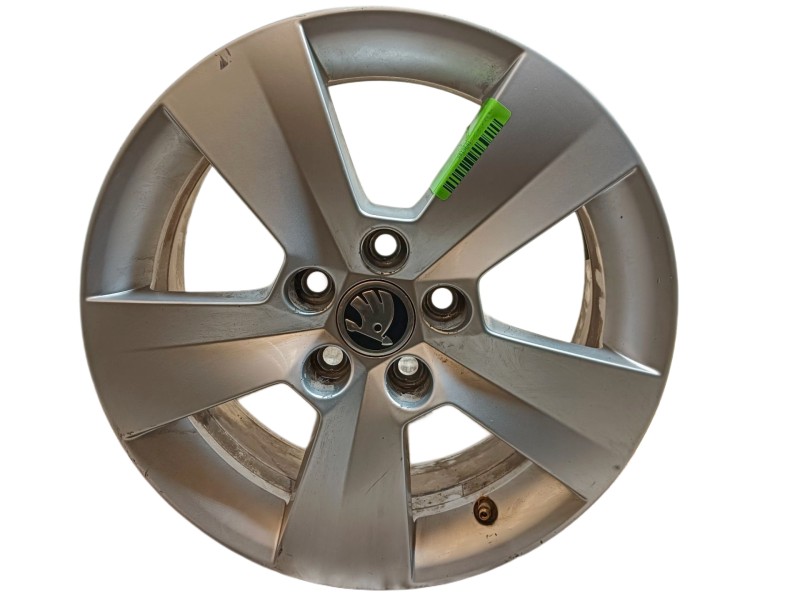 Recambio de llanta para skoda fabia iii (nj3) 1.0 referencia OEM IAM 5JA601025N ET38 6Jx15