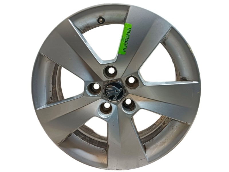 Recambio de llanta para skoda fabia iii (nj3) 1.0 referencia OEM IAM 5JA601025N ET38 6Jx15
