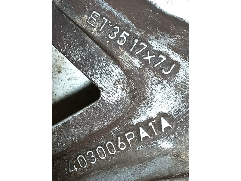 Recambio de llanta para nissan juke (f16_) 1.0 referencia OEM IAM 403006PA1A ET35 17x7J