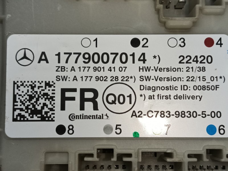 Recambio de modulo electronico para mercedes-benz cla (c118) cla 180 (118.384) referencia OEM IAM   