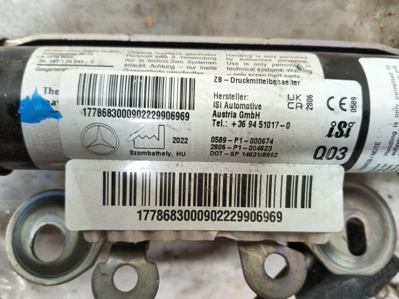 Recambio de filtro de particulas para mercedes-benz cla (c118) cla 180 (118.384) referencia OEM IAM A1778683000  