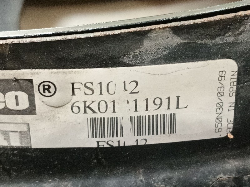 Recambio de electroventilador para seat ibiza ii (6k1) 1.9 sdi referencia OEM IAM 6K0959455AA 6K0121191K 