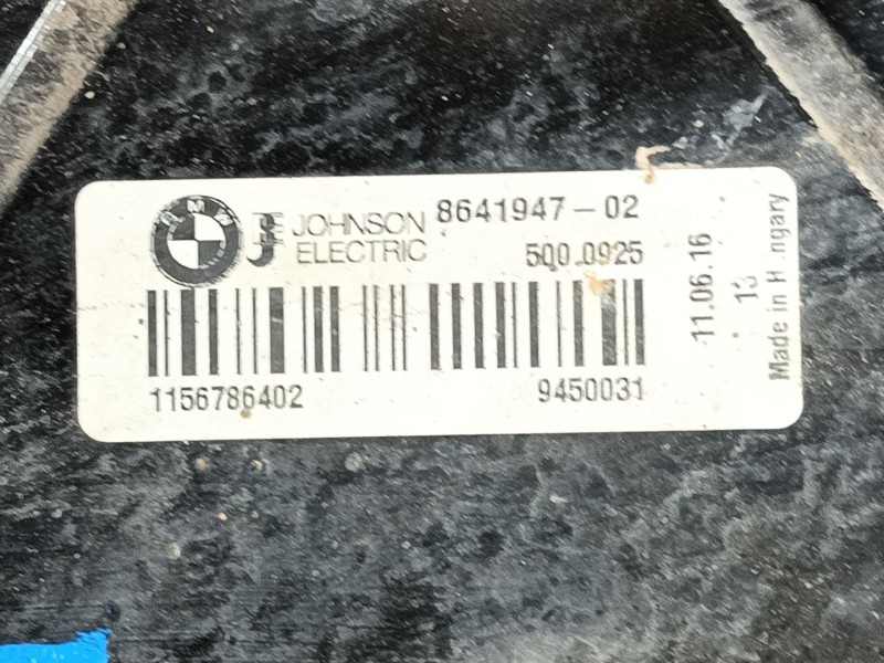 Recambio de electroventilador para bmw 1 (f20) 118 i referencia OEM IAM   