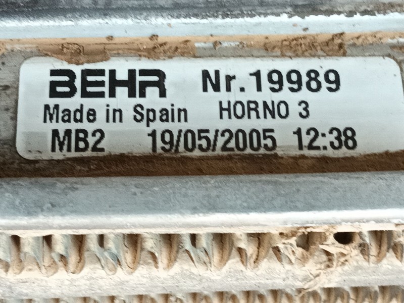 Recambio de intercooler para seat leon (1p1) 2.0 tdi 16v referencia OEM IAM 1K0145803CD 19989 