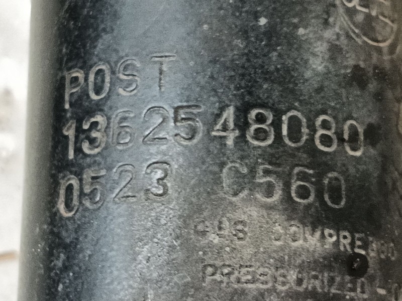 Recambio de amortiguador trasero derecho para fiat ducato furgoneta (250_) 140 multijet 2,2 d referencia OEM IAM 1362548080 5071