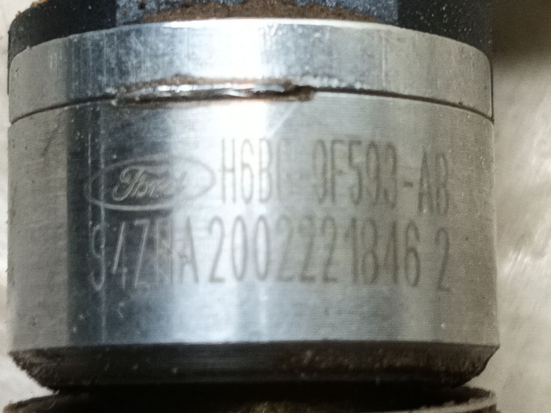 Recambio de inyector para ford focus iv (hn) 1.0 ecoboost referencia OEM IAM 2830933 H6BG9F593AB 