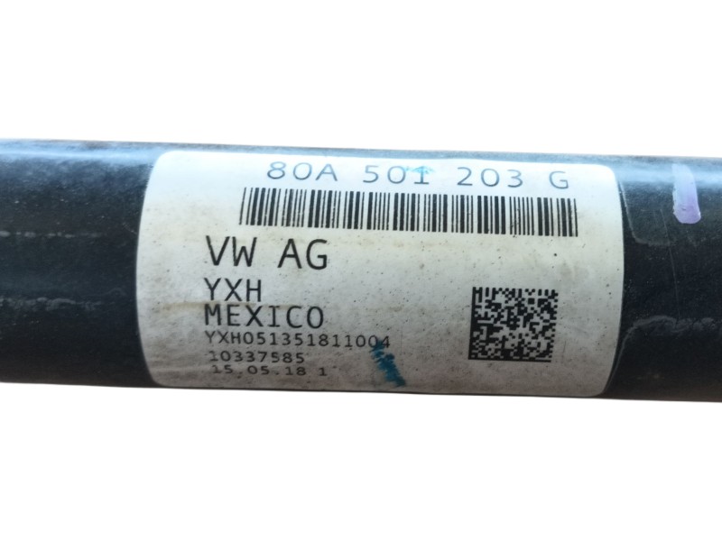 Recambio de transmision trasera izquierda para audi q5 (fyb, fyg) 35 tdi quattro referencia OEM IAM 80A501203H 80A501203G 