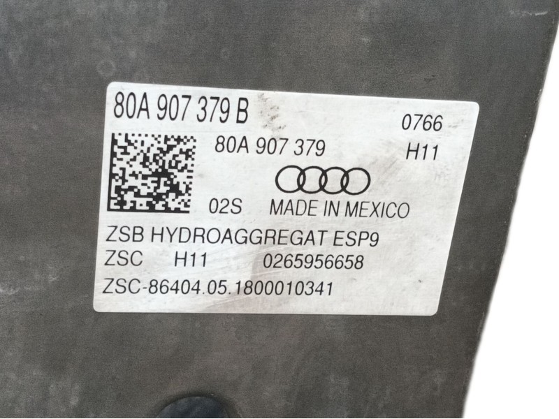 Recambio de abs para audi q5 (fyb, fyg) 35 tdi quattro referencia OEM IAM 80A614517BBEF  