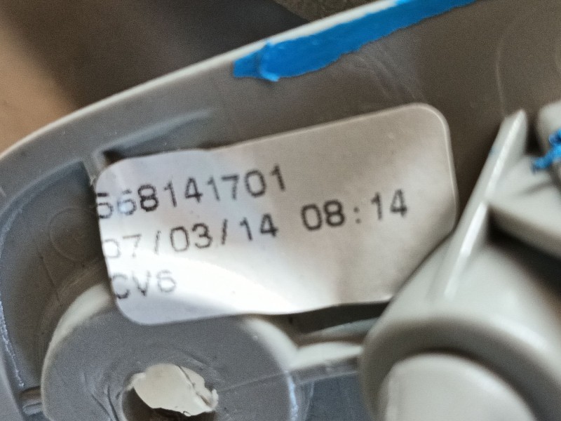 Recambio de parasol derecho para dacia dokker furgoneta/monovolumen 1.5 dci 75 / blue dci 75 (fejw, feah) referencia OEM IAM 964