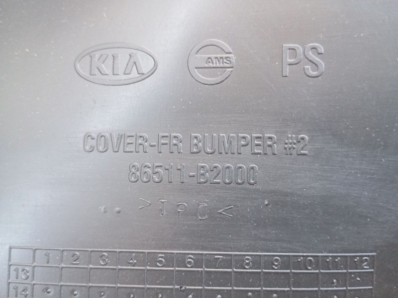 Recambio de paragolpes delantero para kia soul ii (ps) 1.6 crdi 136 referencia OEM IAM  86511b2000 