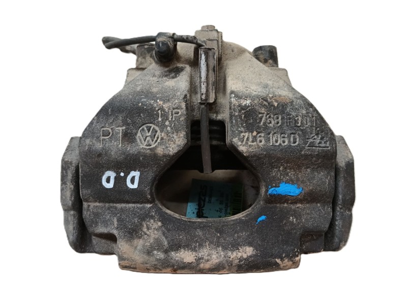 Recambio de pinza freno delantera derecha para volkswagen touareg (7la, 7l6, 7l7) 2.5 r5 tdi referencia OEM IAM 7H0615124C 7L610