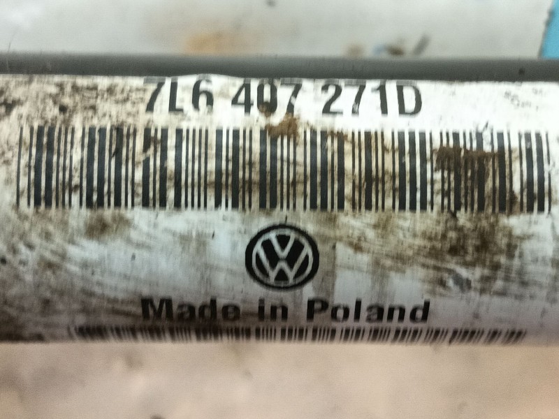 Recambio de transmision delantera izquierda para volkswagen touareg (7la, 7l6, 7l7) 2.5 r5 tdi referencia OEM IAM   