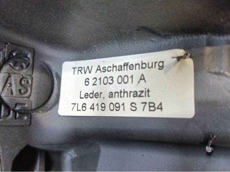 Recambio de volante para volkswagen touareg (7la, 7l6, 7l7) 2.5 r5 tdi referencia OEM IAM   