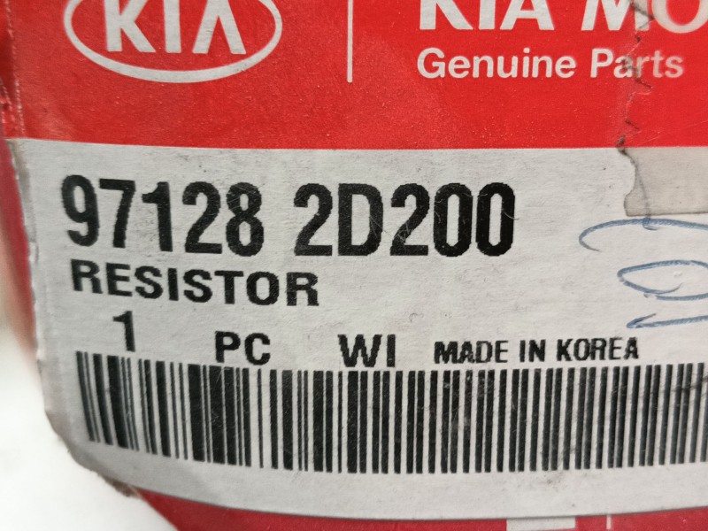 Recambio de resistencia calefaccion para kia shuma ii (fb) 1.8 referencia OEM IAM 971282D200  