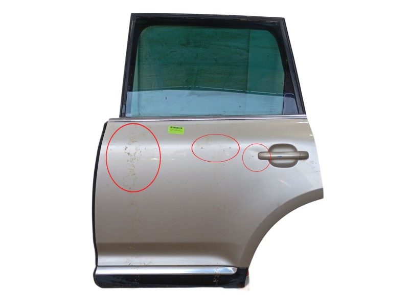 Recambio de puerta trasera izquierda para volkswagen touareg (7la, 7l6, 7l7) 2.5 r5 tdi referencia OEM IAM 7L0833055M  