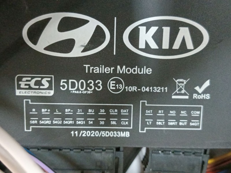 Recambio de enganche remolque para kia cee´d (jd) 1.6 gt referencia OEM IAM A2281ADE00 1202175 