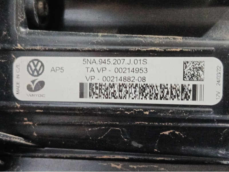 Recambio de piloto trasero izquierdo para volkswagen tiguan (ad1, ax1) 2.0 tdi referencia OEM IAM 5NA945207J 5NA945207J 