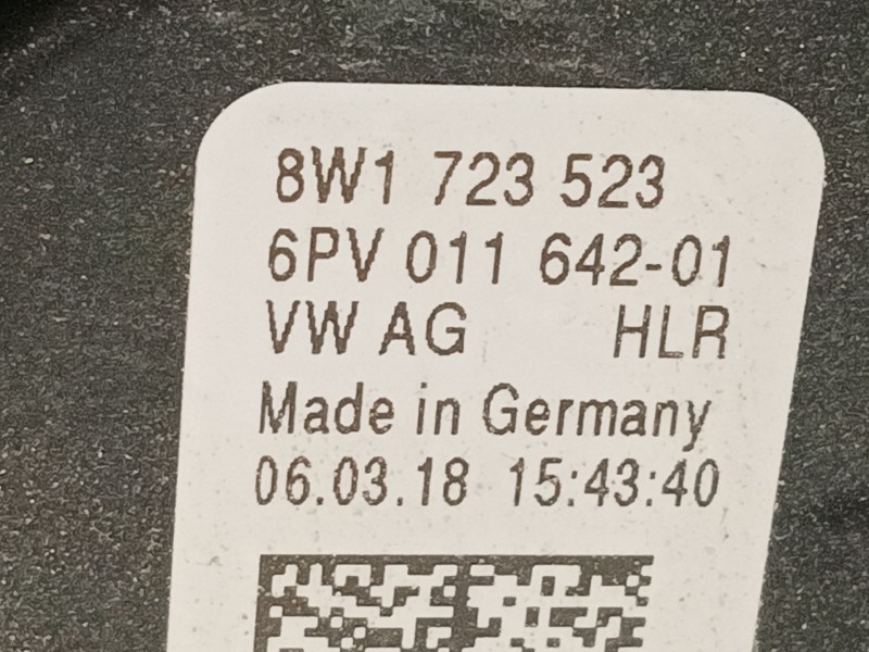 Recambio de pedal acelerador para audi q5 (fyb, fyg) 35 tdi quattro referencia OEM IAM 8W1723523  