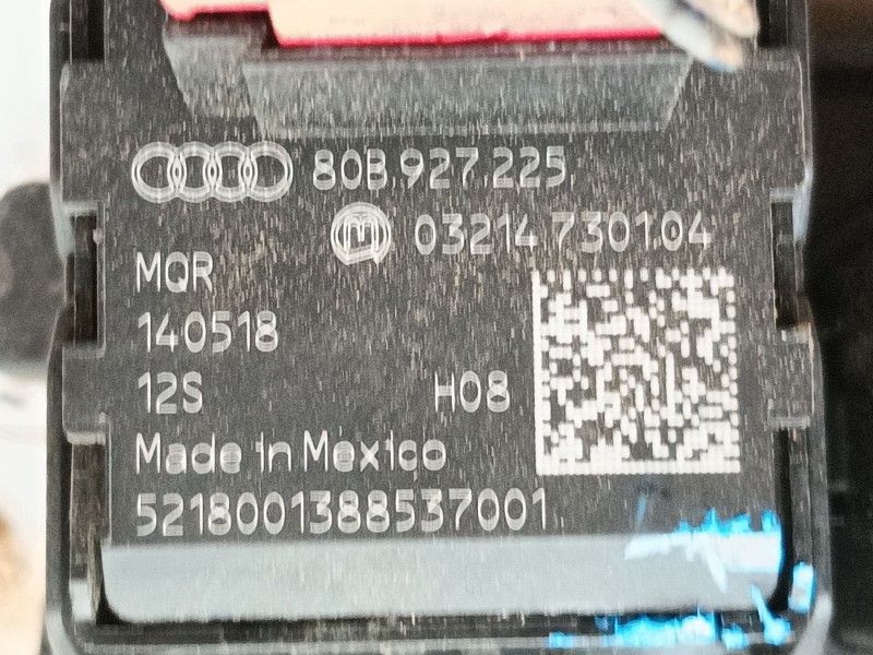 Recambio de pomo palanca cambio para audi q5 (fyb, fyg) 35 tdi quattro referencia OEM IAM 80B713140CIBR  