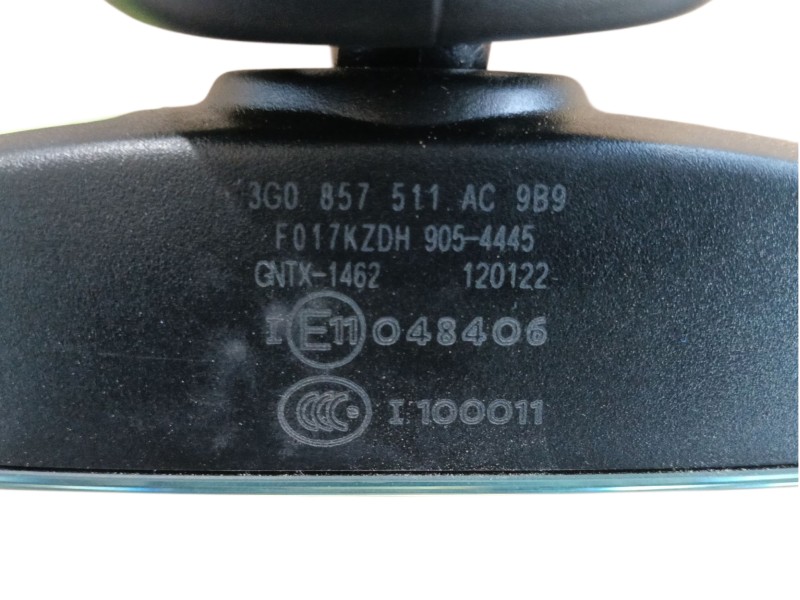 Recambio de espejo interior para volkswagen tiguan (ad1, ax1) 2.0 tdi referencia OEM IAM  3G0857511AC 
