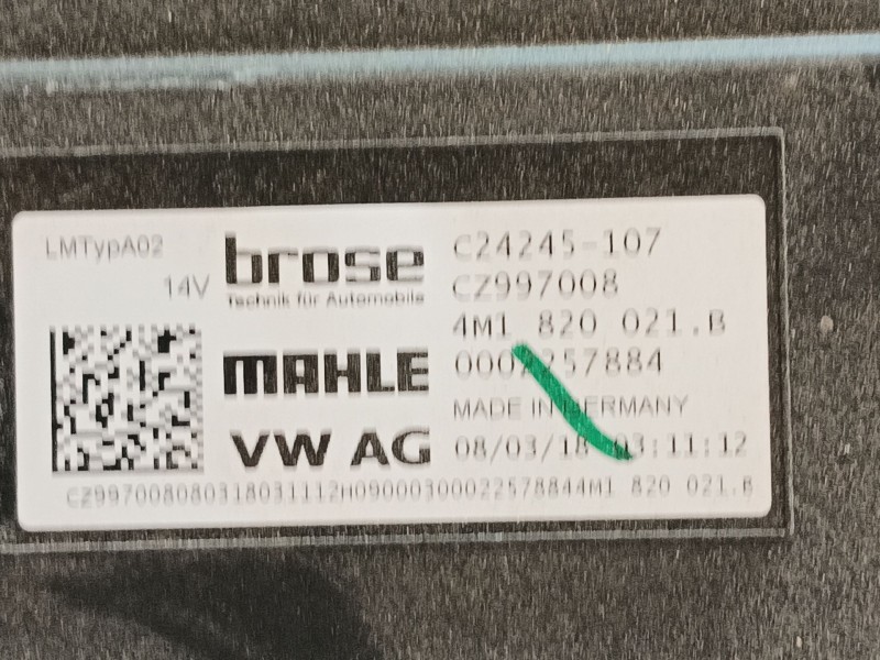Recambio de motor calefaccion para audi q5 (fyb, fyg) 35 tdi quattro referencia OEM IAM   