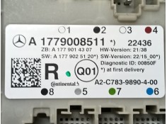 Recambio de modulo electronico para mercedes-benz cla (c118) cla 180 (118.384) referencia OEM IAM A1779007716 A2C7839890400  2