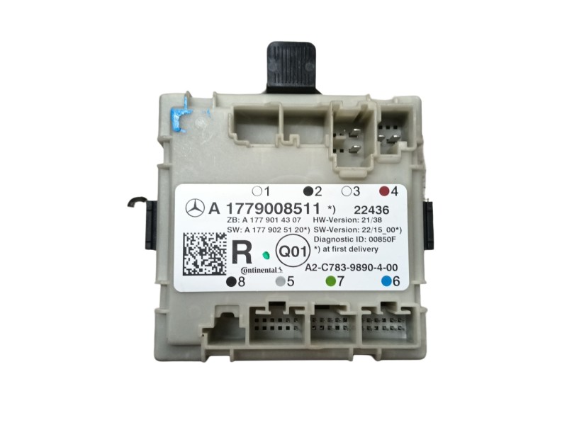 Recambio de modulo electronico para mercedes-benz cla (c118) cla 180 (118.384) referencia OEM IAM A1779007716 A2C7839890400 