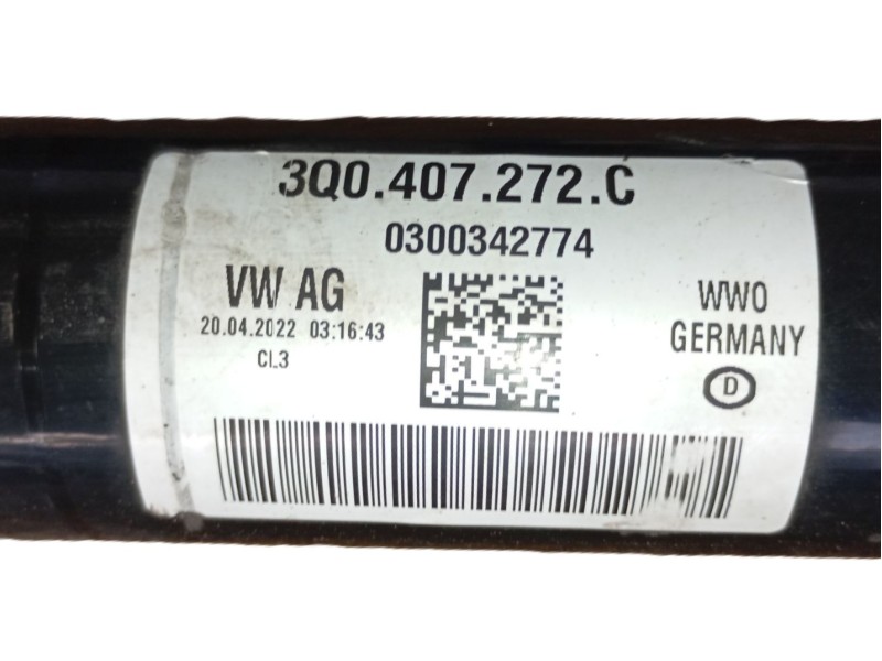 Recambio de transmision delantera derecha para volkswagen tiguan (ad1, ax1) 2.0 tdi referencia OEM IAM   