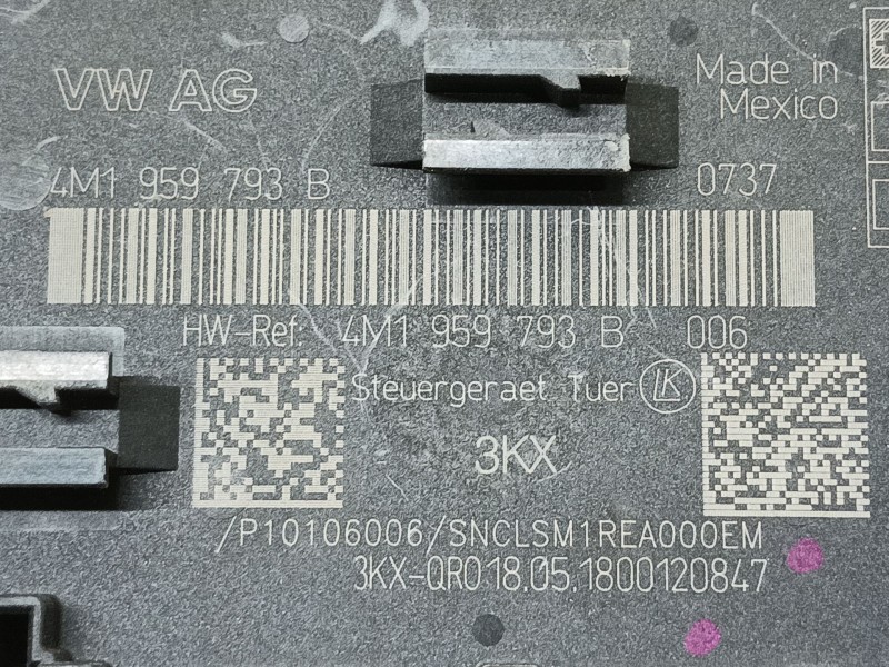 Recambio de modulo electronico para audi q5 (fyb, fyg) 35 tdi quattro referencia OEM IAM 4M1959795B P10106006 