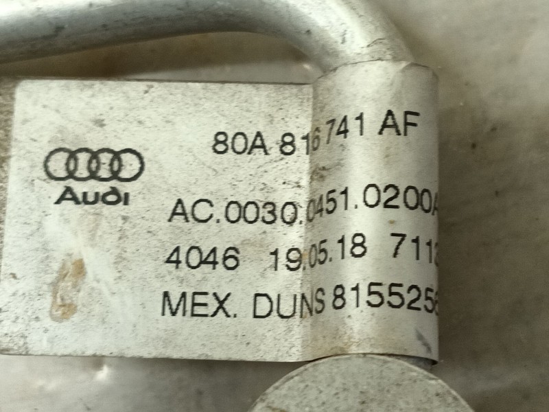 Recambio de tubos aire acondicionado para audi q5 (fyb, fyg) 35 tdi quattro referencia OEM IAM   