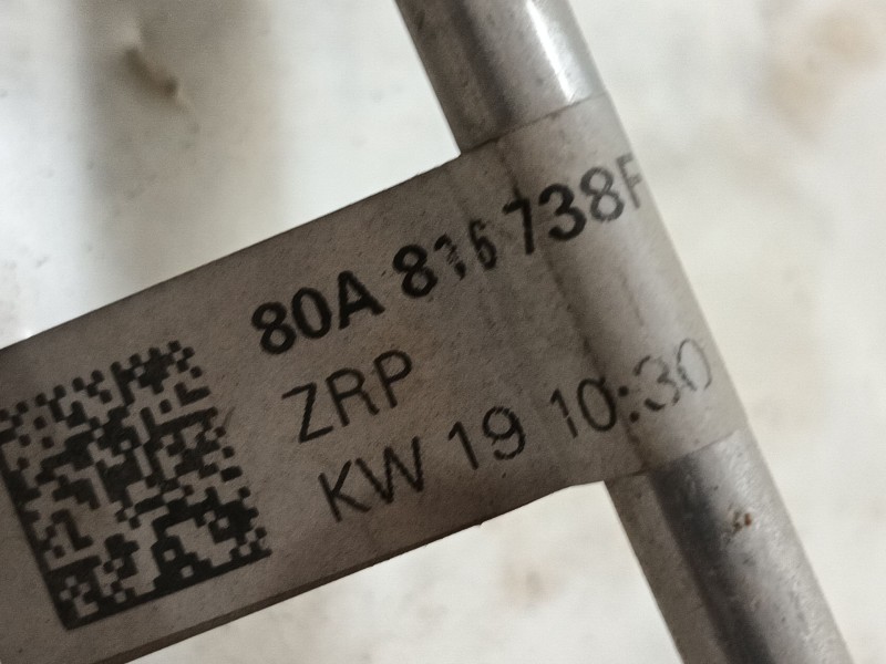 Recambio de tubos aire acondicionado para audi q5 (fyb, fyg) 35 tdi quattro referencia OEM IAM 80A816738F  