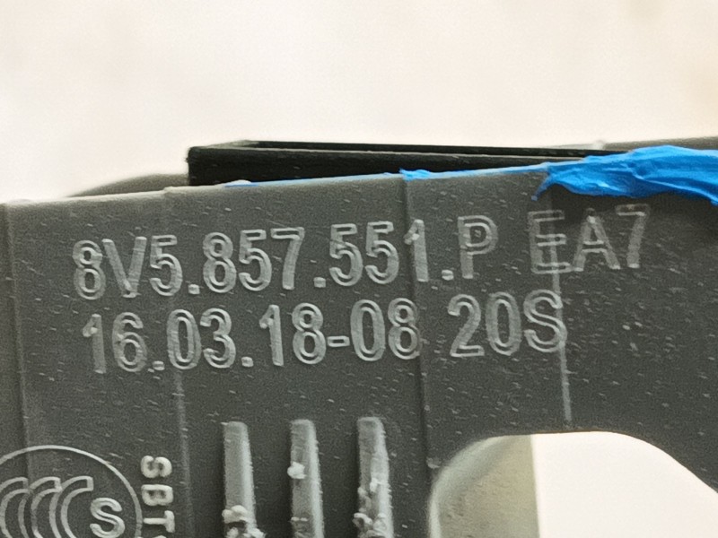 Recambio de parasol izquierdo para audi q5 (fyb, fyg) 35 tdi quattro referencia OEM IAM 8W0857551K7C0  