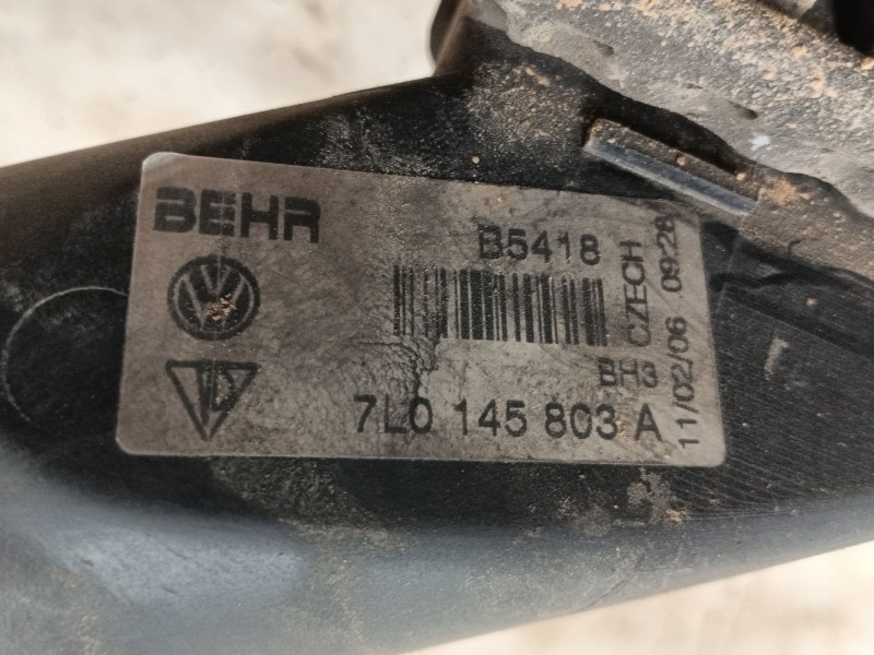 Recambio de intercooler para volkswagen touareg (7la, 7l6, 7l7) 2.5 r5 tdi referencia OEM IAM 7L6145803G 7L0145803A 