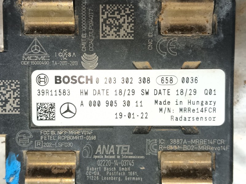 Recambio de modulo electronico para mercedes-benz clase b sports tourer (w247) b 180 (247.084) referencia OEM IAM   