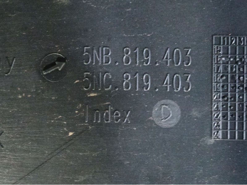 Recambio de torpedo para volkswagen tiguan (ad1, ax1) 2.0 tdi referencia OEM IAM  5NB819403 