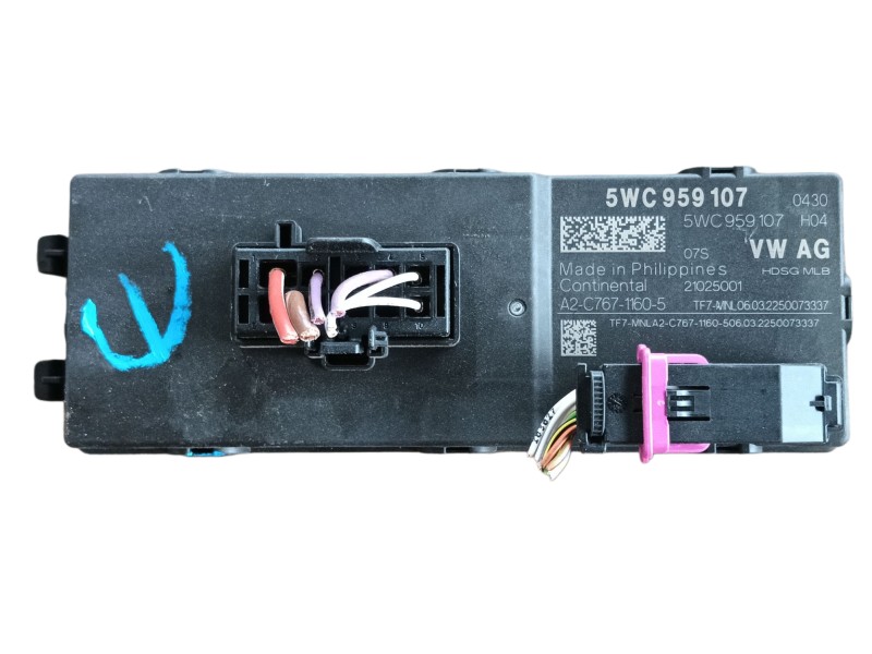 Recambio de modulo electronico para volkswagen tiguan (ad1, ax1) 2.0 tdi referencia OEM IAM  5WC959107 