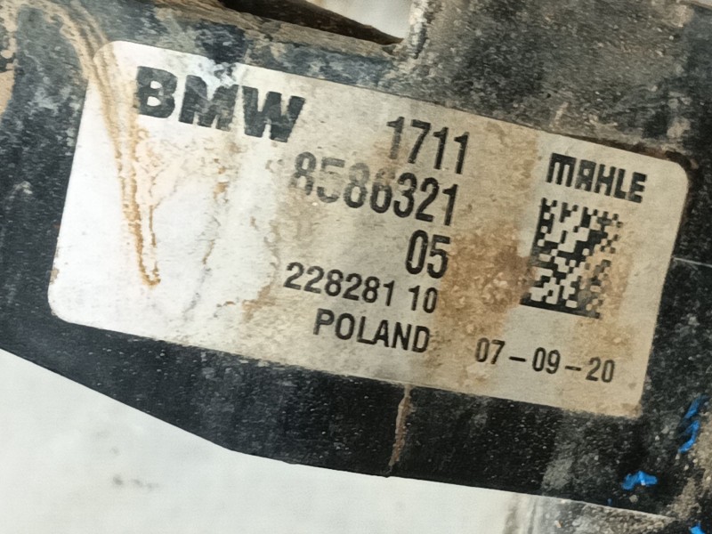 Recambio de radiador agua para bmw x1 (f48) sdrive 18 d referencia OEM IAM 17118586321 22828110 