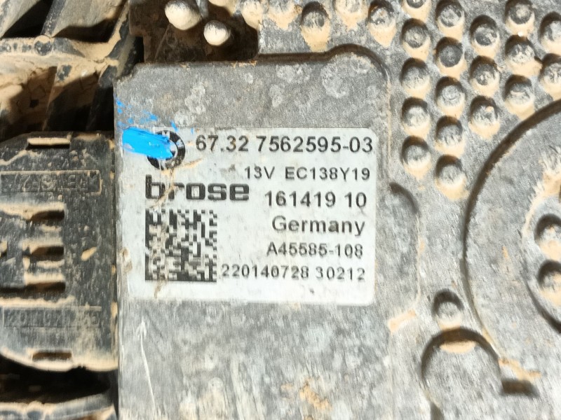 Recambio de electroventilador para bmw x4 (f26) xdrive 35 d referencia OEM IAM 17427593847 M149990B 